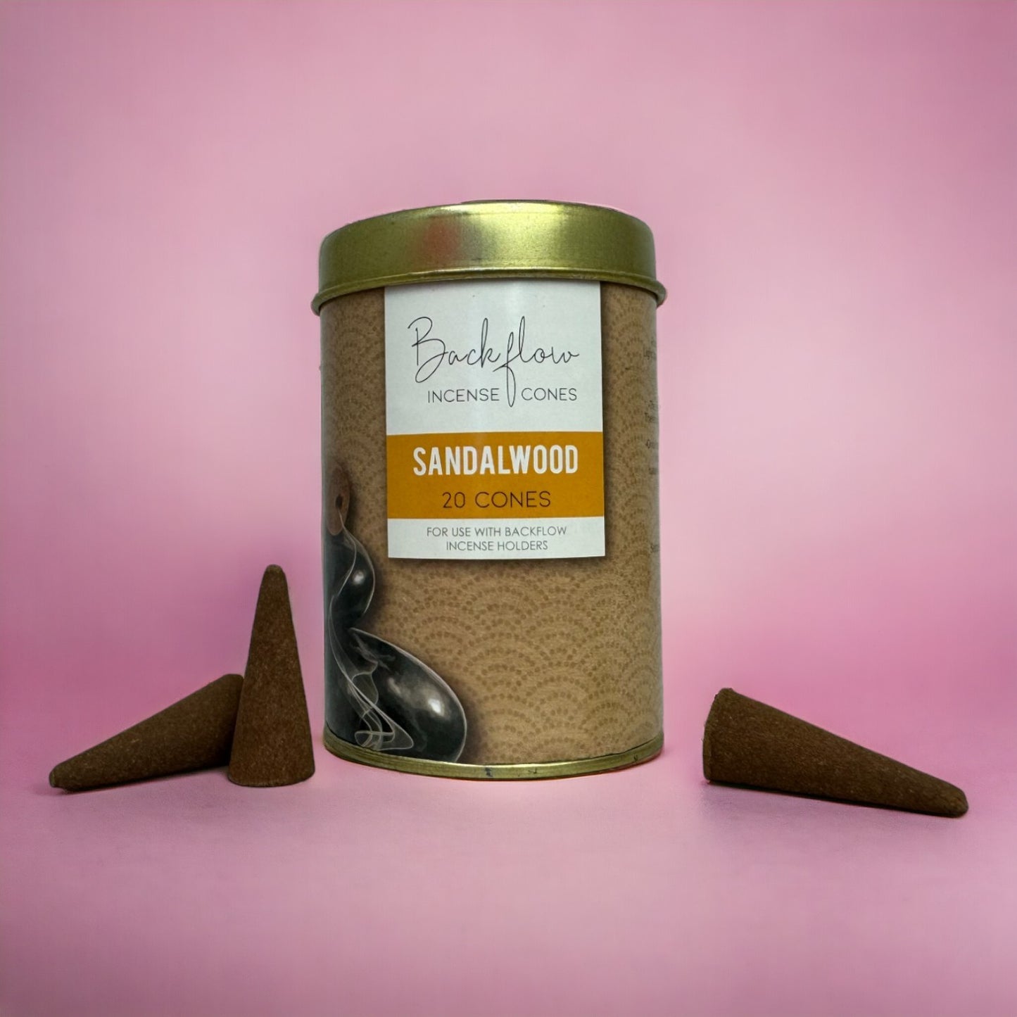 Sandalwood Backflow Incense Cones