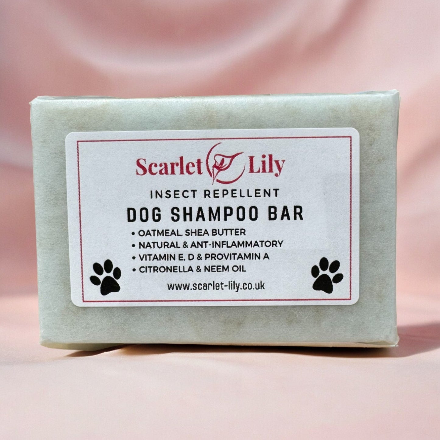 Insect Repellent Dog Shampoo - Solid Bar