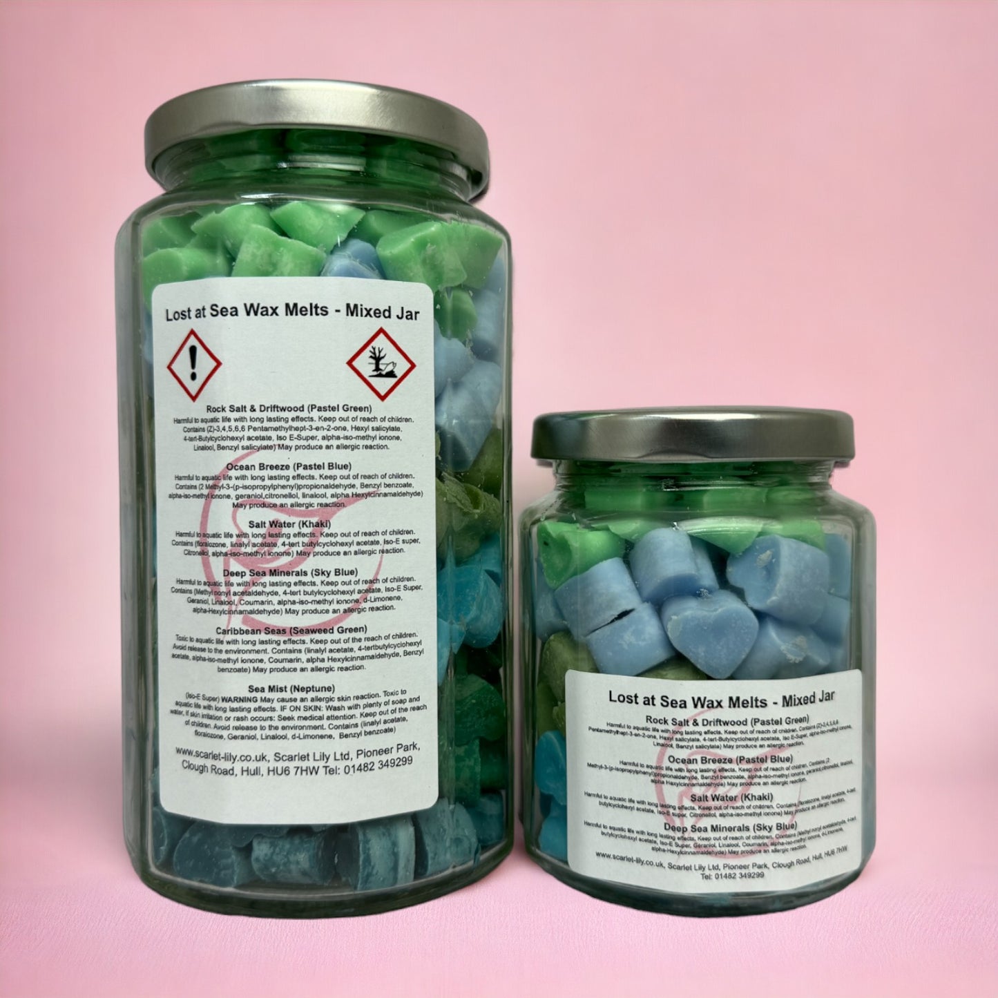 Lost at Sea Mixed Wax Melts Jar