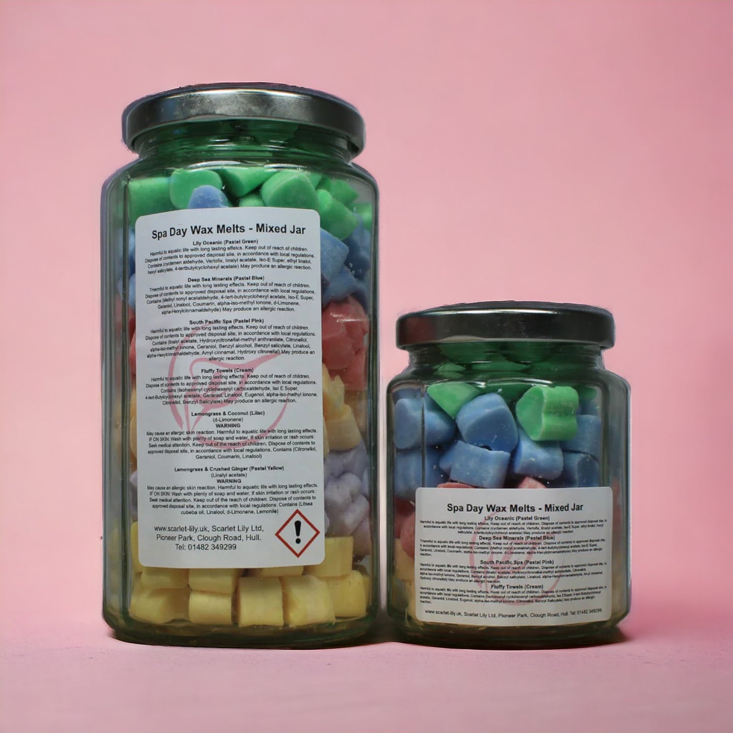 Spa Day Mixed Wax Melts Jar