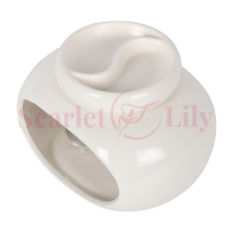 White Double Wax Melter