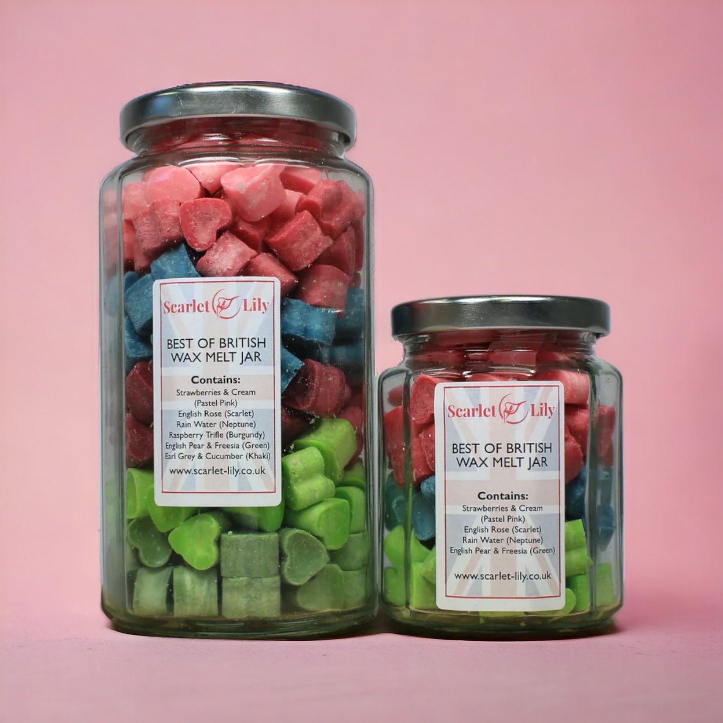 Best of British Mixed Wax Melts Jar