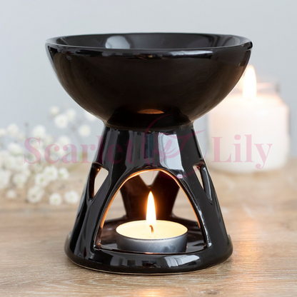 Black Deep Bowl Wax Melter