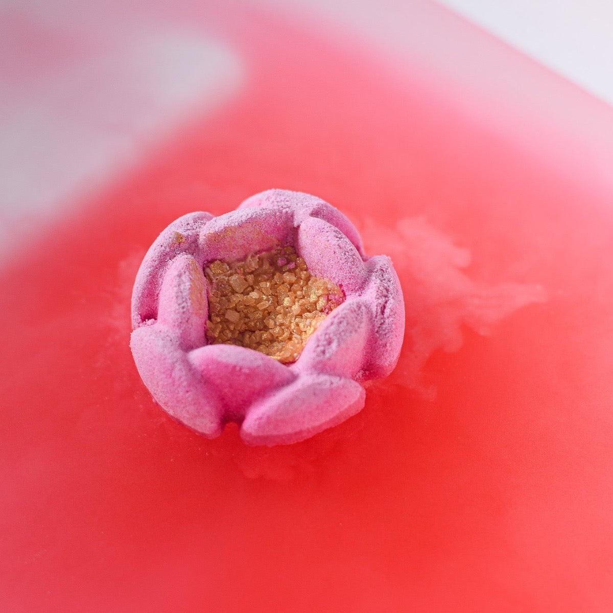 Pink Flower Bath Bomb