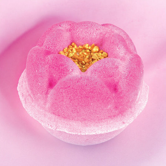 Pink Flower Bath Bomb