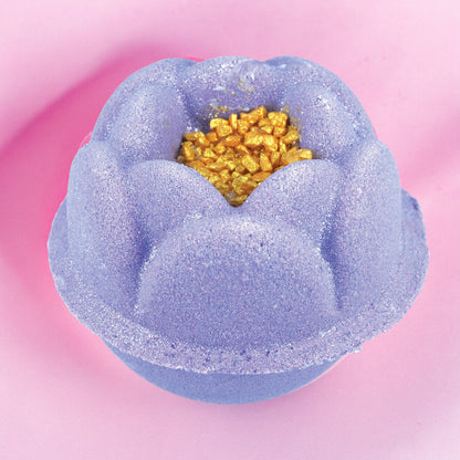 Purple Flower Bath Bomb