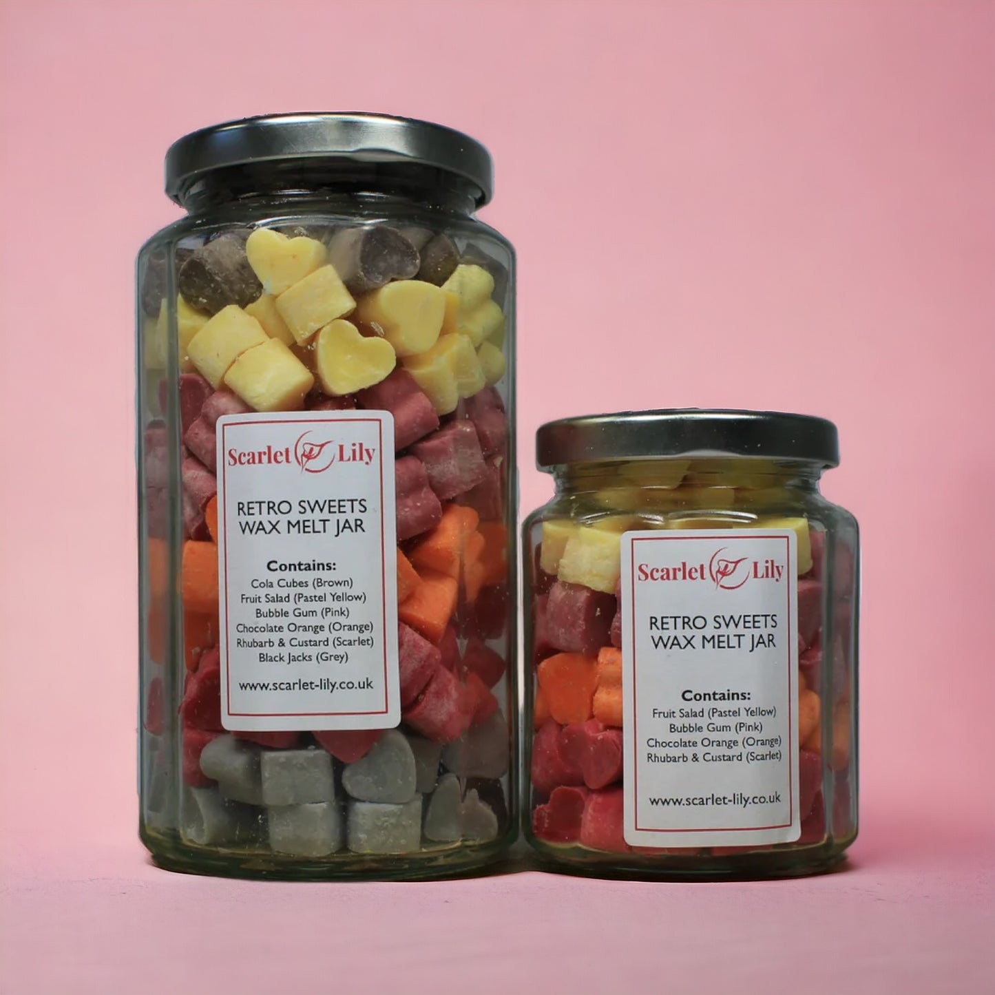 Retro Sweets Mixed Wax Melts Jar